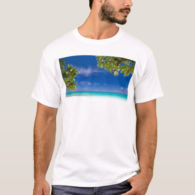 Camiseta White sandy beach, Okinawa (Anverso)