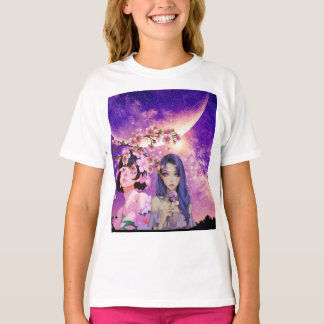 Camiseta White shirt design princess 