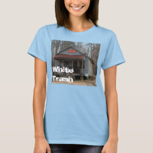 Camiseta White trash burnout tee