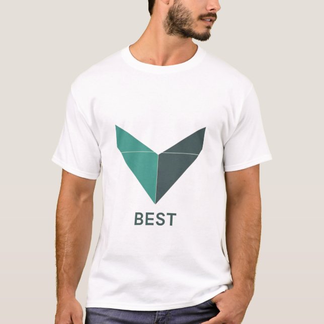Camiseta White Unisex Logo T-Shirt – Simple, Bold Custom  (Anverso)