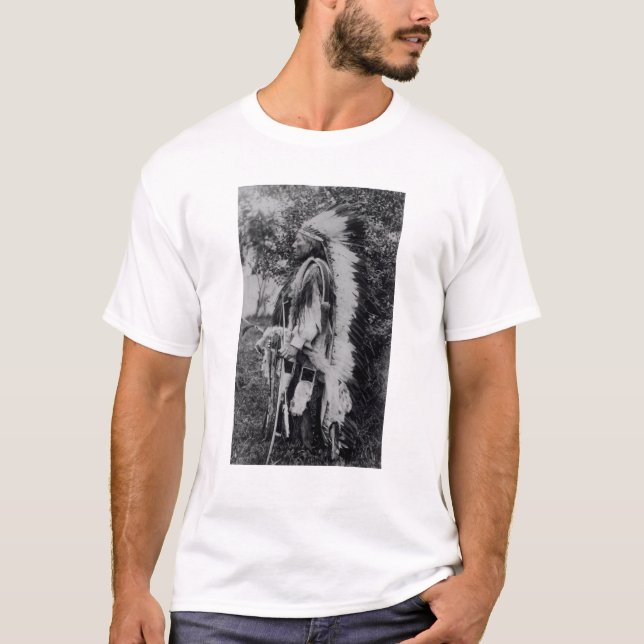 Camiseta White Wolf, jefe del Comanche, c.1891-98 (Anverso)