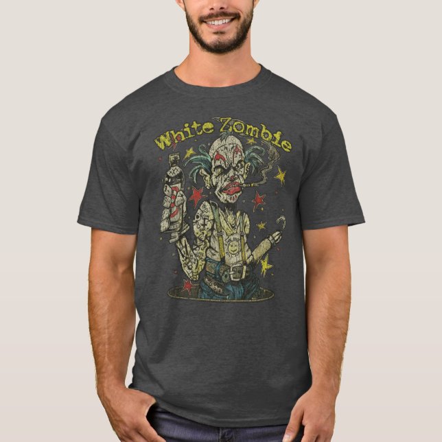 Camiseta White Zombie Freak Show 1995 family vintage (Anverso)