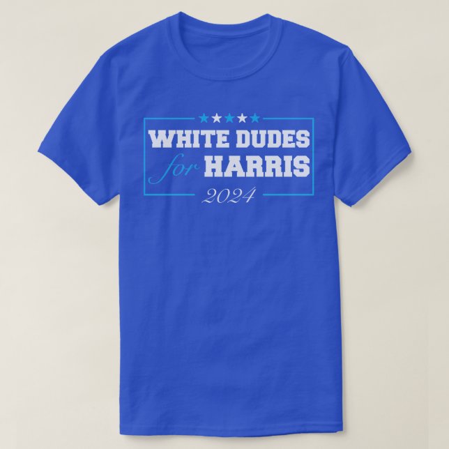Camiseta whitedudesforharris 14 (Diseño del anverso)