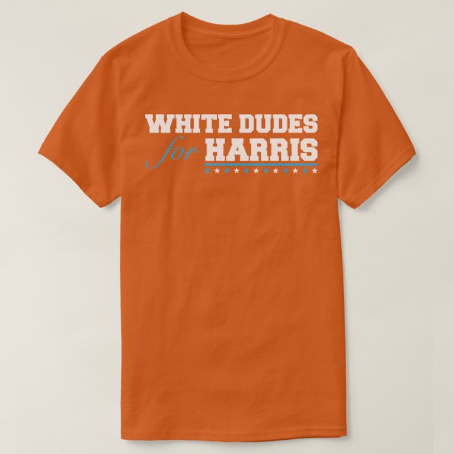 Camiseta whitedudesforharris Pin (Diseño del anverso)