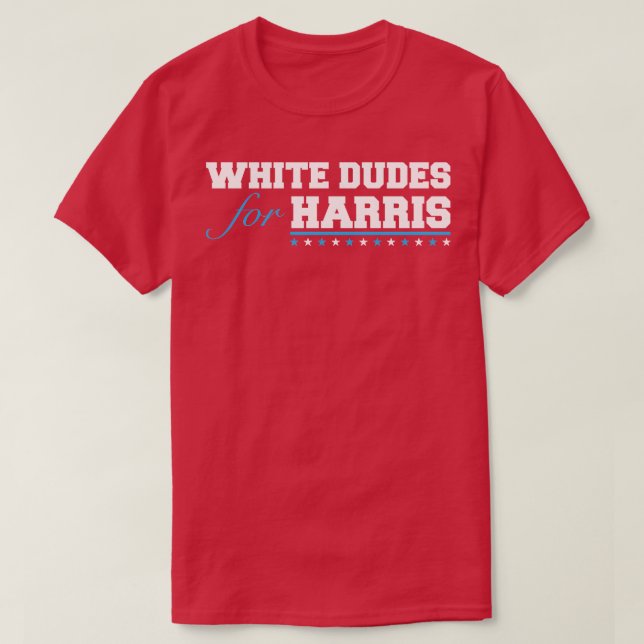 Camiseta whitedudesforharris Tapestry (Diseño del anverso)