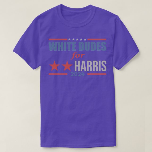 Camiseta WhiteDudesForKamala (Diseño del anverso)