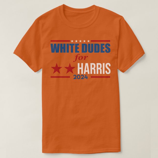 Camiseta WhiteDudesForKamalaHarris (Diseño del anverso)