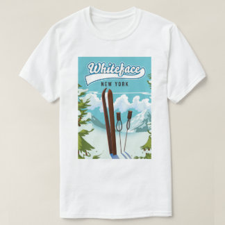 Camiseta Whiteface Nueva York Para Esquiar