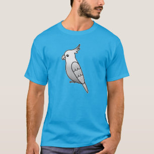 Camiseta Whiteface Pearl Personalizado Cockatiel Parrot Bir