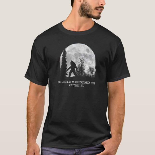 Camiseta Whitehall Nueva York Mayor Esconder Y Buscar Estad (Anverso)