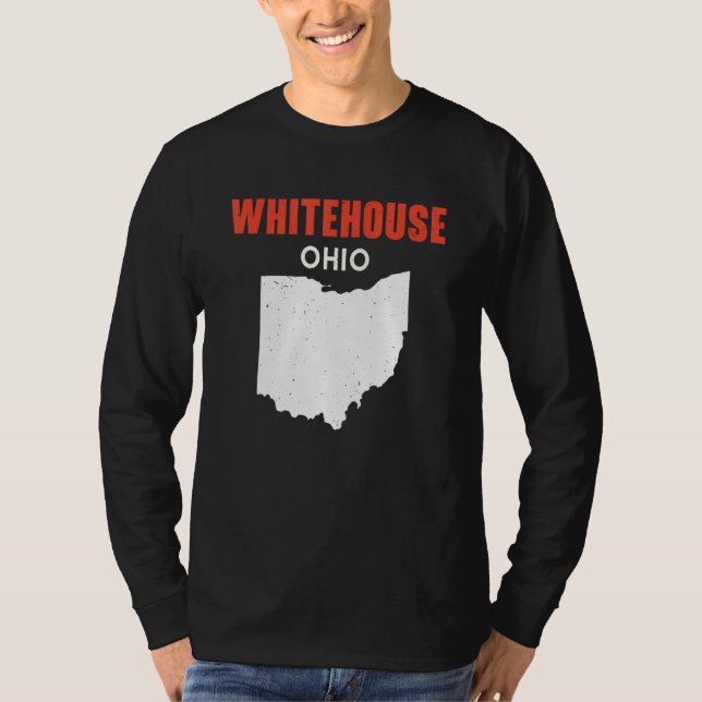 Camiseta Whitehouse Ohio USA State America Travel Ohioan (Anverso)