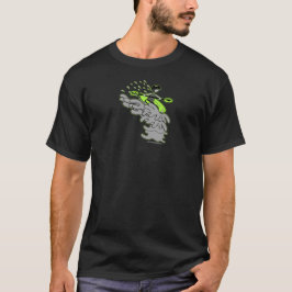 Camiseta Whitewater Kayak Silhouette