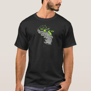 Camiseta Whitewater Kayak Silhouette