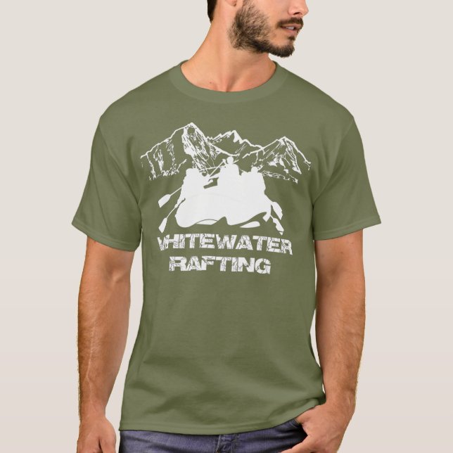Camiseta Whitewater River Rafting Adventure Graphic (Anverso)