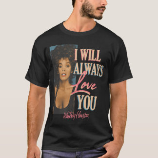 Camiseta Whitney Houston I Will Always Love You