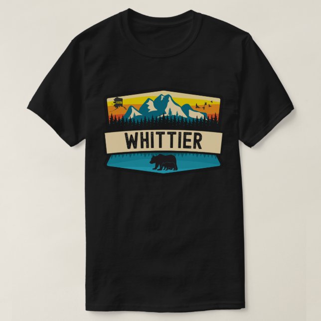 Camiseta Whittier, Alaska (Diseño del anverso)