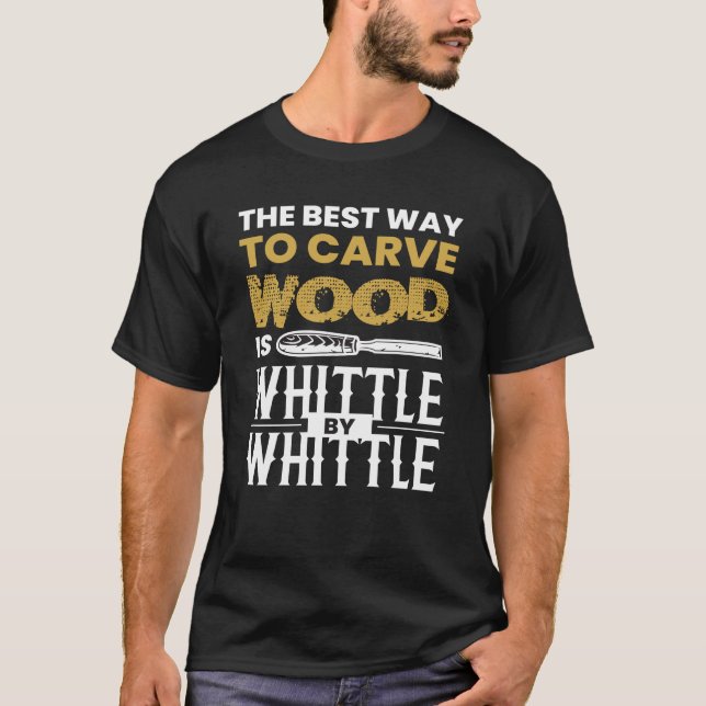 Camiseta Whittle Por La Madera Whittle (Anverso)