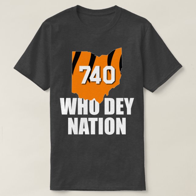 Camiseta Who Dey Nation (Diseño del anverso)