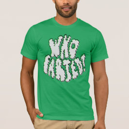 Camiseta Who Farted Shirt Funny Golf Dad Green Puffy