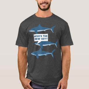 Camiseta Who Is The New Guy team work and good friends shar