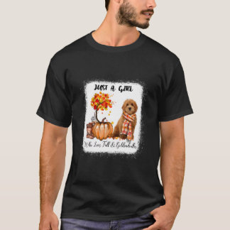 Camiseta Who Loves Fall And Goldendoodles