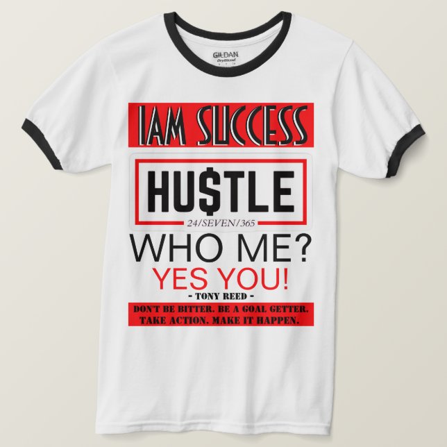 CAMISETA WHO ME? (Anverso del diseño)