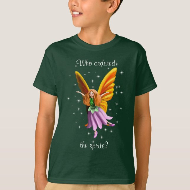 Camiseta Who ordered the sprite? Fairy T-Shirt (Anverso)