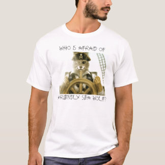 CAMISETA ¿WHO TIENE MIEDO DE UN LOBO DE MAR AMISTOSO?
