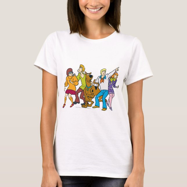 Camiseta Whole Gang 13 Mystery Inc (Anverso)