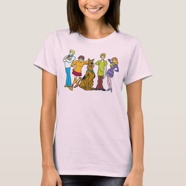 Camiseta Whole Gang 14 Mystery Inc (Anverso)