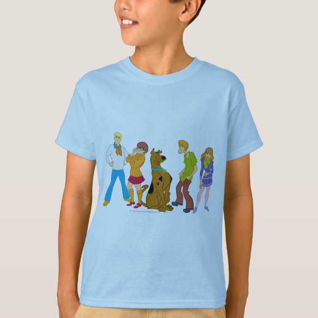 Camiseta Whole Gang 15 Mystery Inc (Anverso)