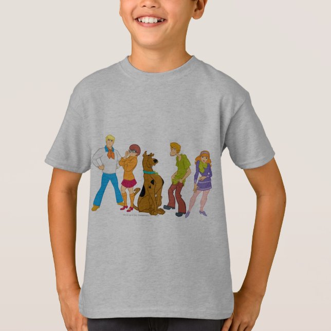 Camiseta Whole Gang 15 Mystery Inc (Anverso)