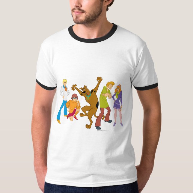 Camiseta Whole Gang 16 Mystery Inc (Anverso)