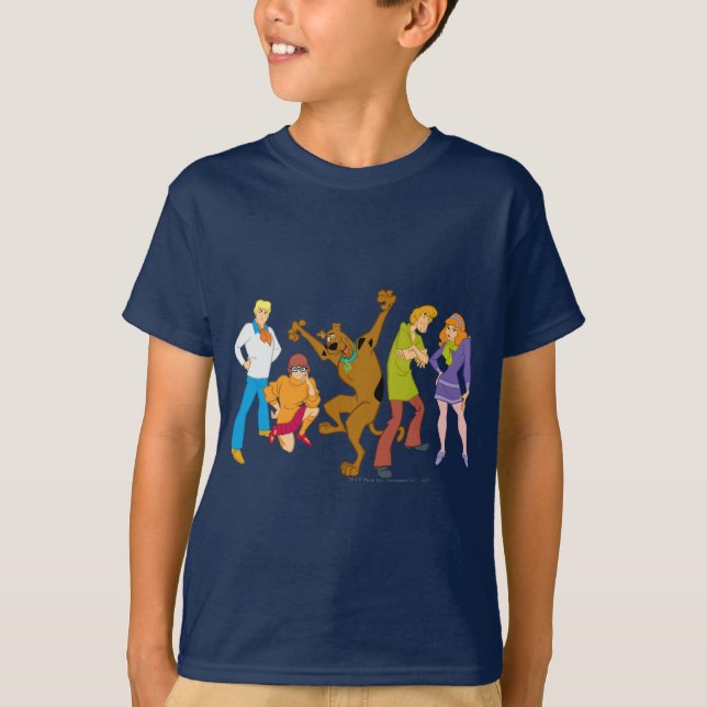 Camiseta Whole Gang 16 Mystery Inc (Anverso)