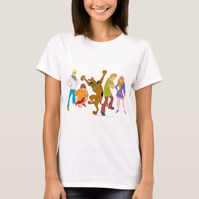Camiseta Whole Gang 16 Mystery Inc (Anverso)
