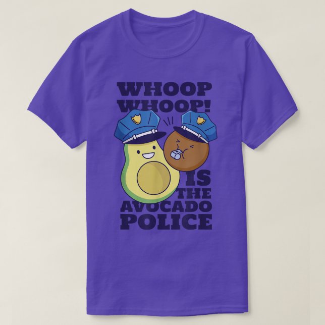 Camiseta Whoop Whoop Es El Guay Gracioso De La Policía De A (Diseño del anverso)