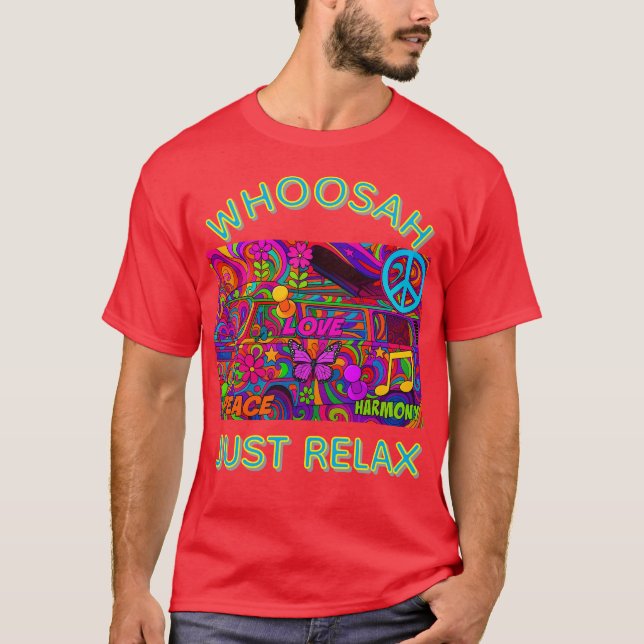 Camiseta Whoosah sólo relájate (Anverso)