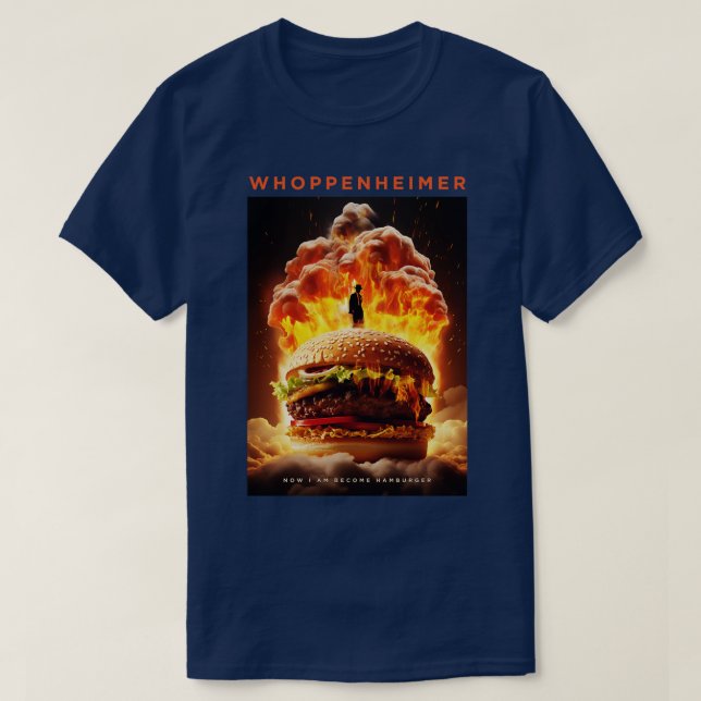 Camiseta Whoppenheimer (Diseño del anverso)