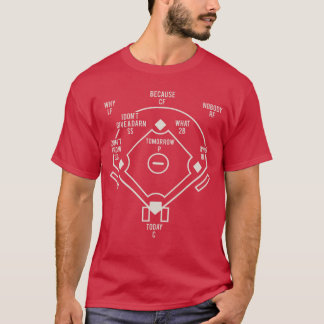 Camiseta Whos On First Classic Baseball Abbott Funny Baseba