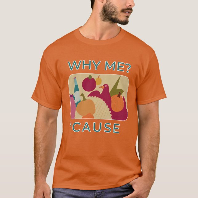 Camiseta Why me Oversized (Anverso)