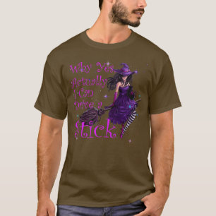 Camiseta Why Yes Actually I Can Drive a Stick Funny Hallowe