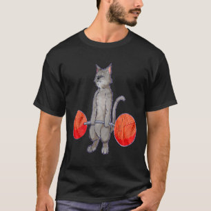 Camiseta Wi-Fi en el cuerpo de levantamiento de pesas de ga