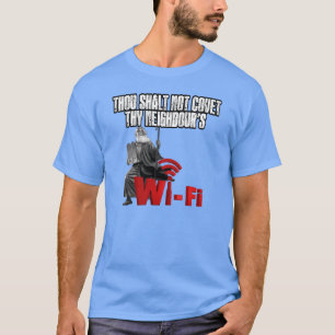 Camiseta Wi-Fi hilarante