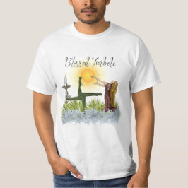 Camiseta Wicca celta de luz solar cruzada de Brigid