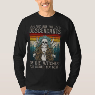 Camiseta Wicca Ropa de Wicca Grunge Retro Halloween