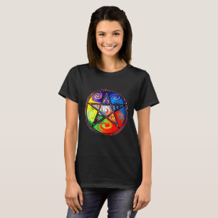 Camiseta Wiccan 5 Elements