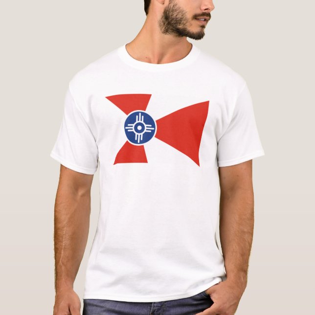Camiseta Wichita city flag (Anverso)