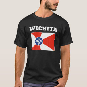 Camiseta Wichita Tee Travel Kansas Flag Gift Am