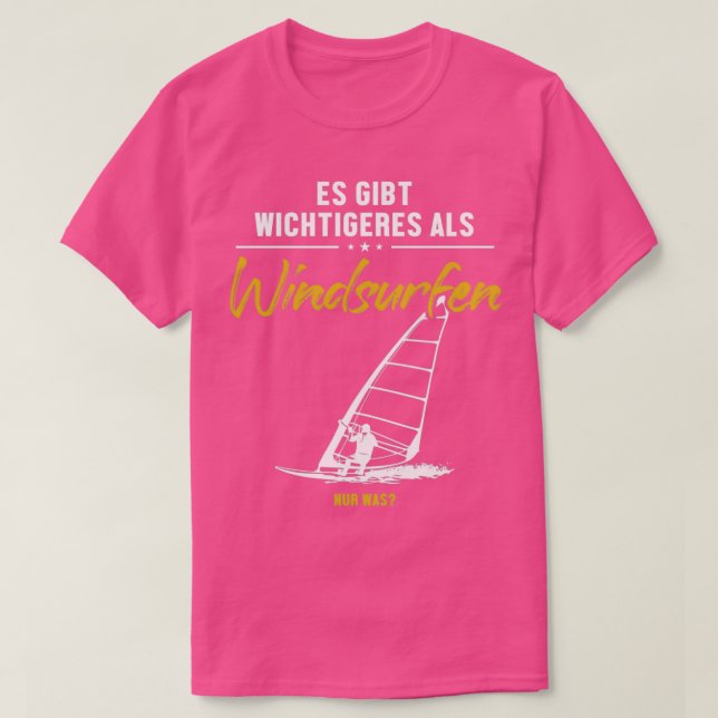 Camiseta Wichtigeres als Windsurfen Boardsailing Sc (Diseño del anverso)