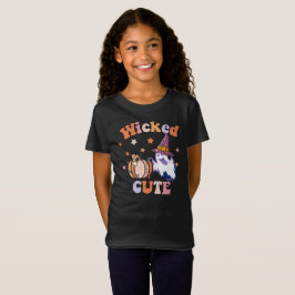 Camiseta Wicker Cute Ghost Halloween